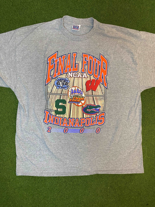 2000 Final Four - Indianapolis - Vintage College Basketball T-Shirt (3XL)