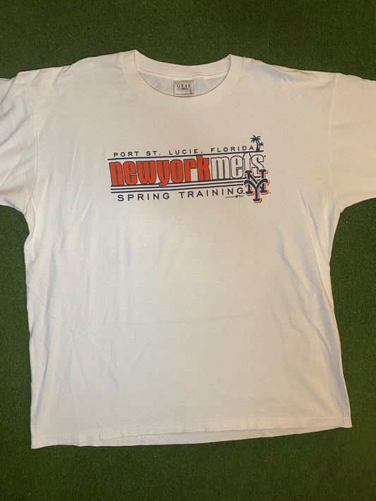 2000 New York Mets - Spring Training - Vintage MLB T-Shirt (XL) Gametime Vintage