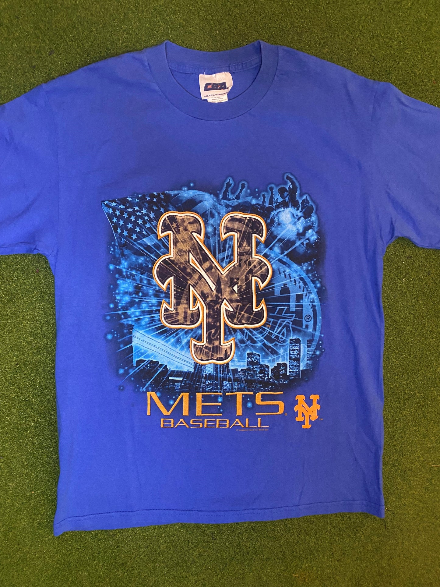 2001 New York Mets - Vintage MLB T-Shirt (Medium)