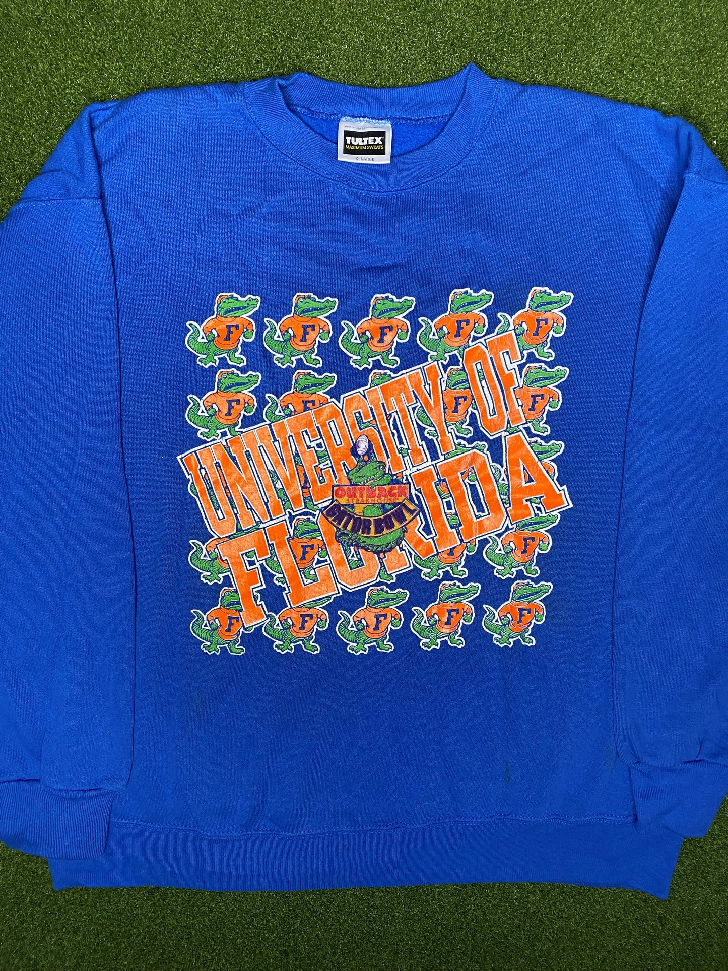 2006 Florida Gators - Outback Bowl - Vintage College Football Sweatshirt (XL)