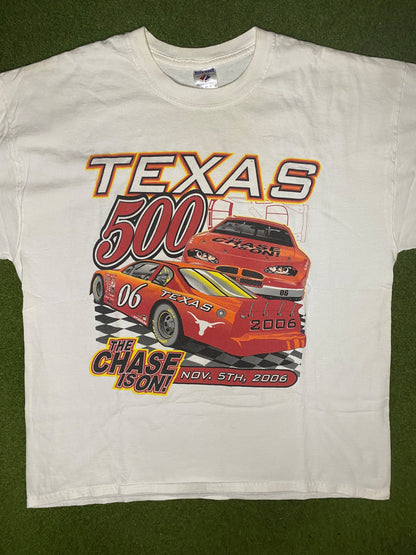 2006 Texas 500 - The Chase Is On - Vintage NASCAR T-Shirt (XL)