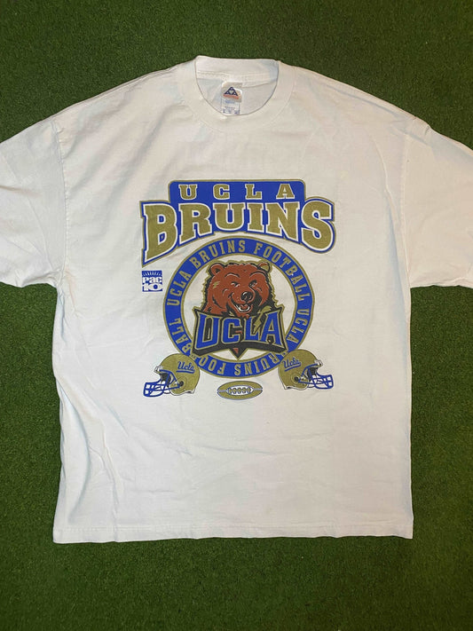 2006 UCLA Bruins - Double Sided - Vintage College Football Tee Shirt (XL) - Gametime Vintage