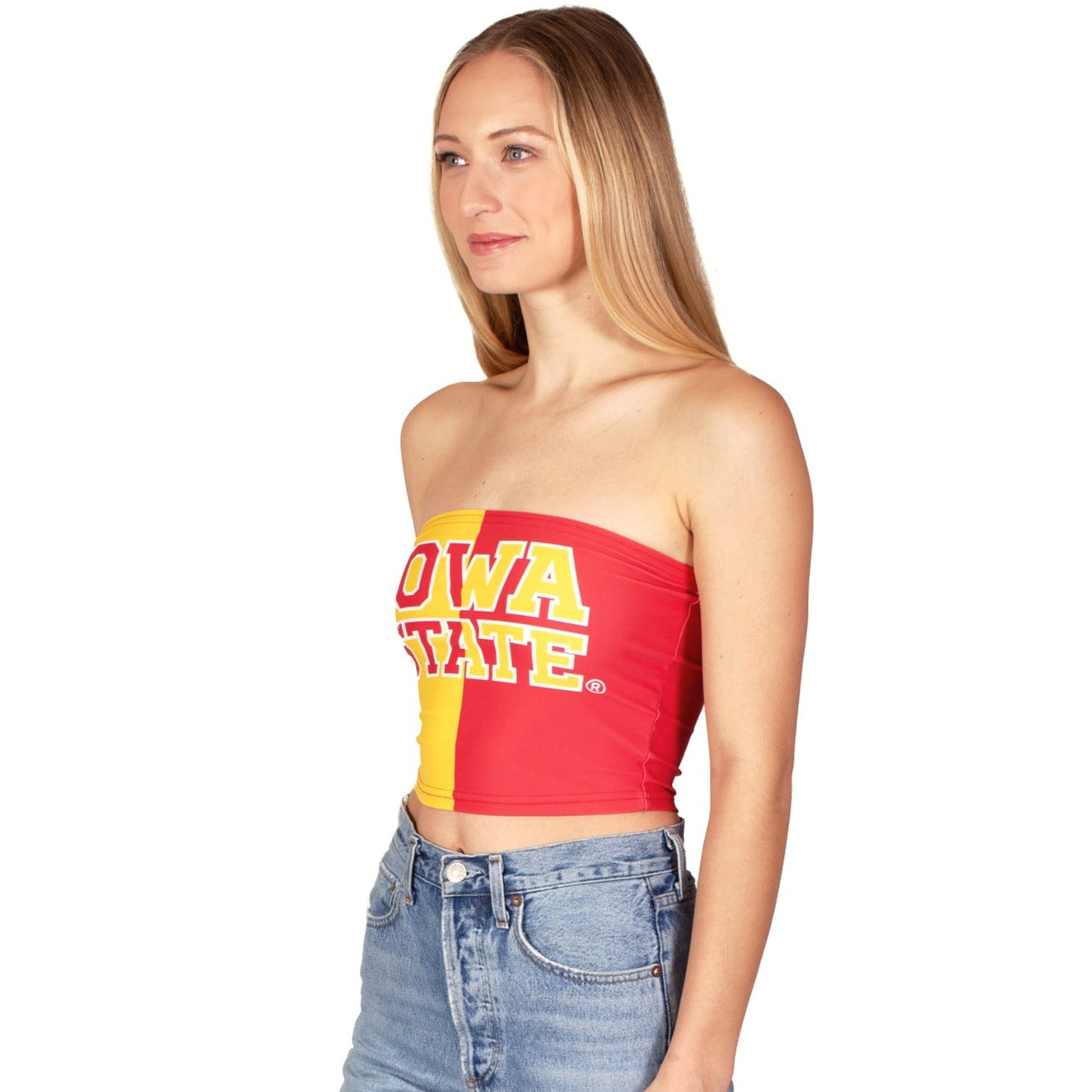 Iowa State Cyclones Two Tone Tube Top
