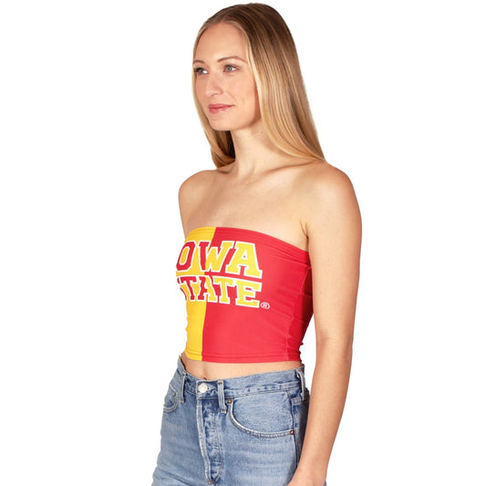 Iowa State Cyclones Two Tone Tube Top