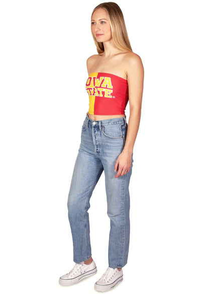 Iowa State Cyclones Two Tone Tube Top
