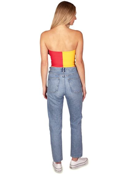 Iowa State Cyclones Two Tone Tube Top