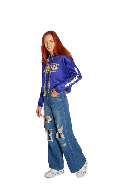 JMU Varsity Furry Hoodie