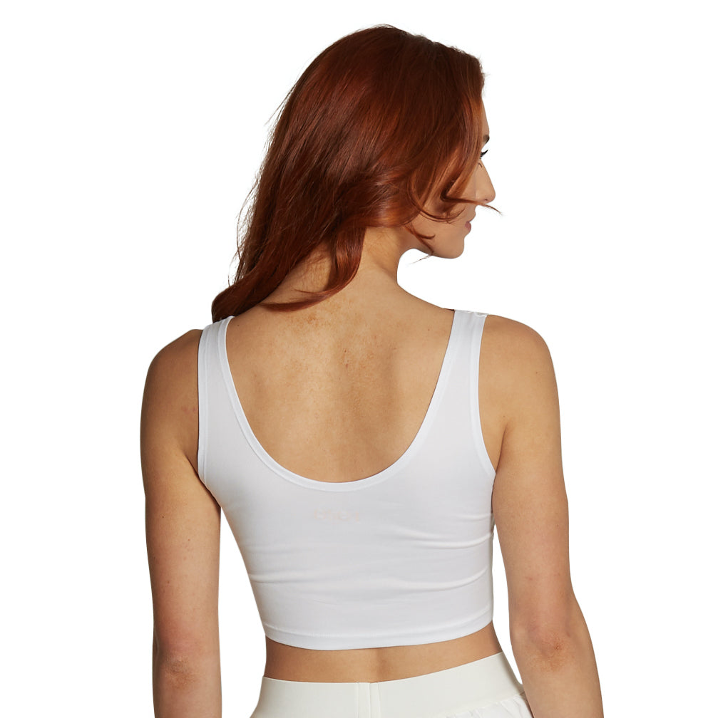 Tulane Roll Wave Crop Tank Top