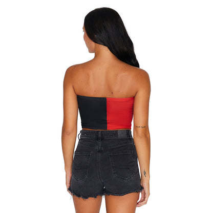Northeastern Two Tone Tube Top