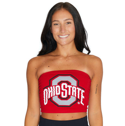 Ohio State OSU Buckeyes Red Tube Top