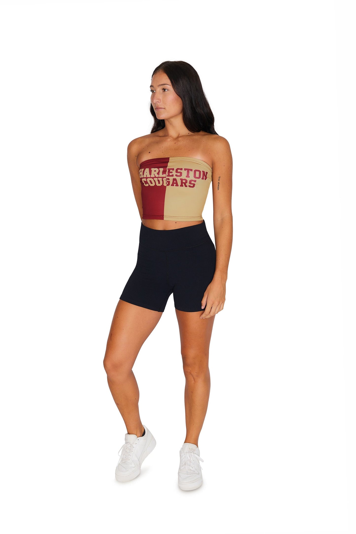 College of Charleston Two Tone Tube Top
