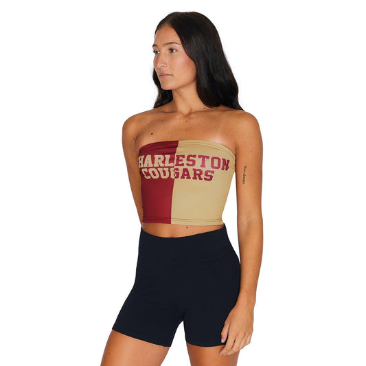 College of Charleston Two Tone Tube Top