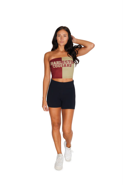 College of Charleston Two Tone Tube Top