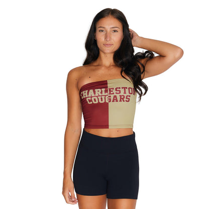 College of Charleston Two Tone Tube Top