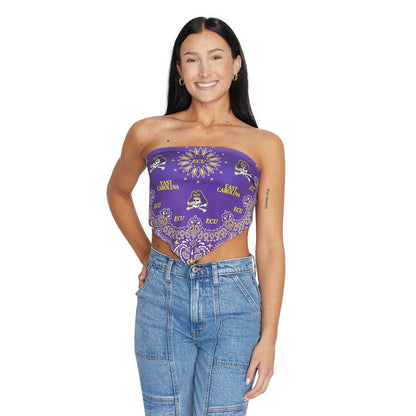 ECU Pirates Bandana Top