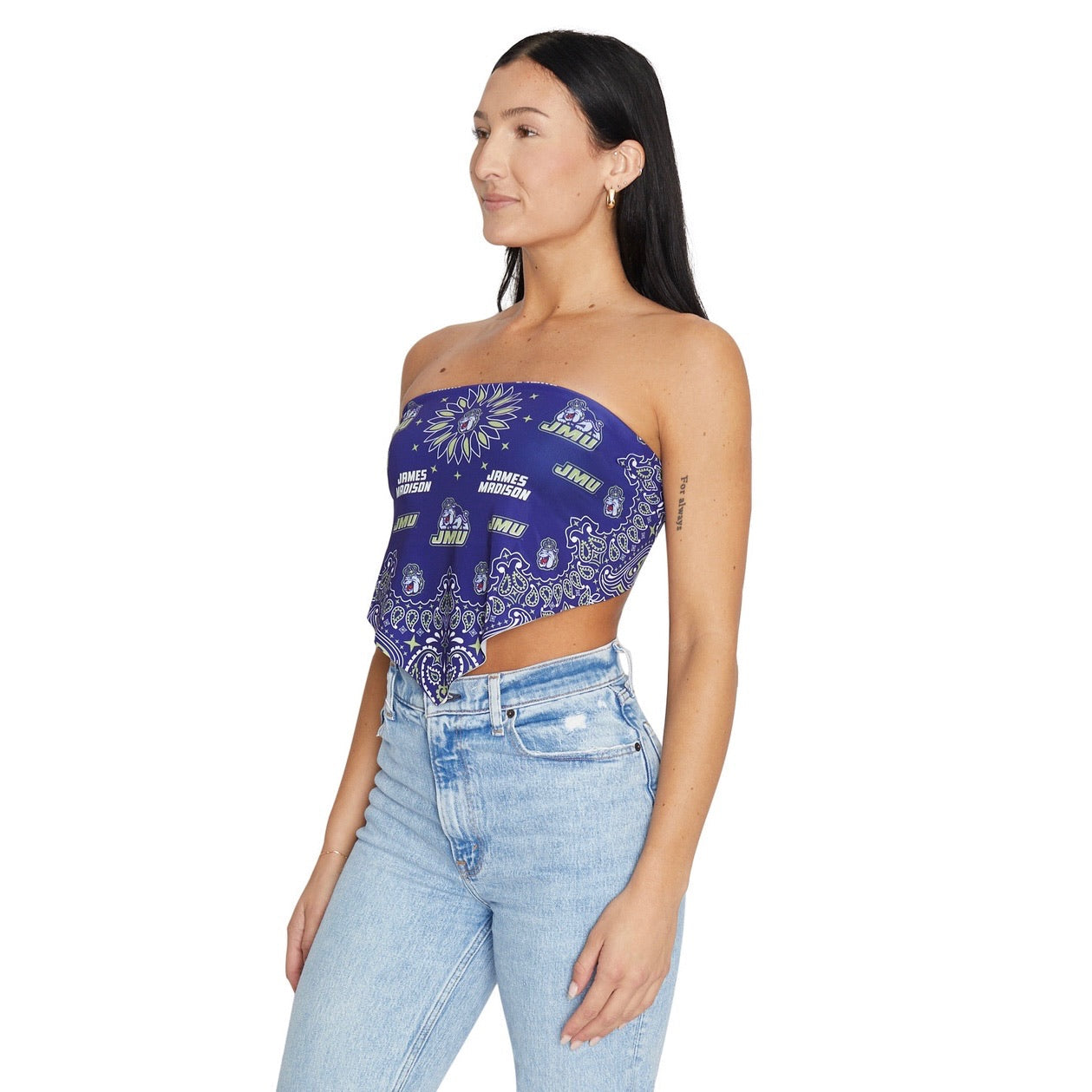 JMU Bandana Top