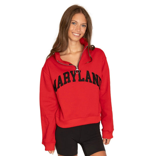 Maryland Terps Quarter Zip Sweatshirt