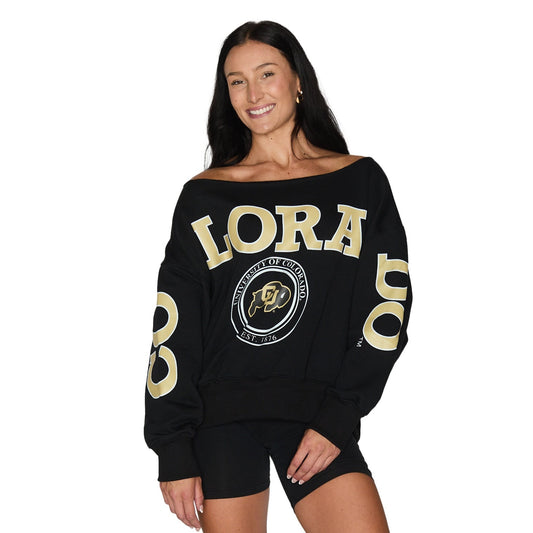 Colorado Boulder Off the Shoulder Sweatshirt