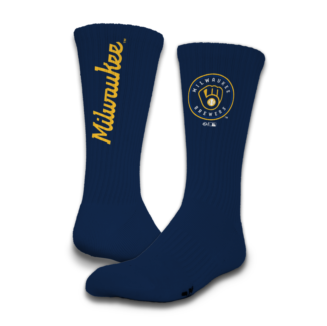 Milwaukee Brewers Primary 3 Pack Lifestyle Sock