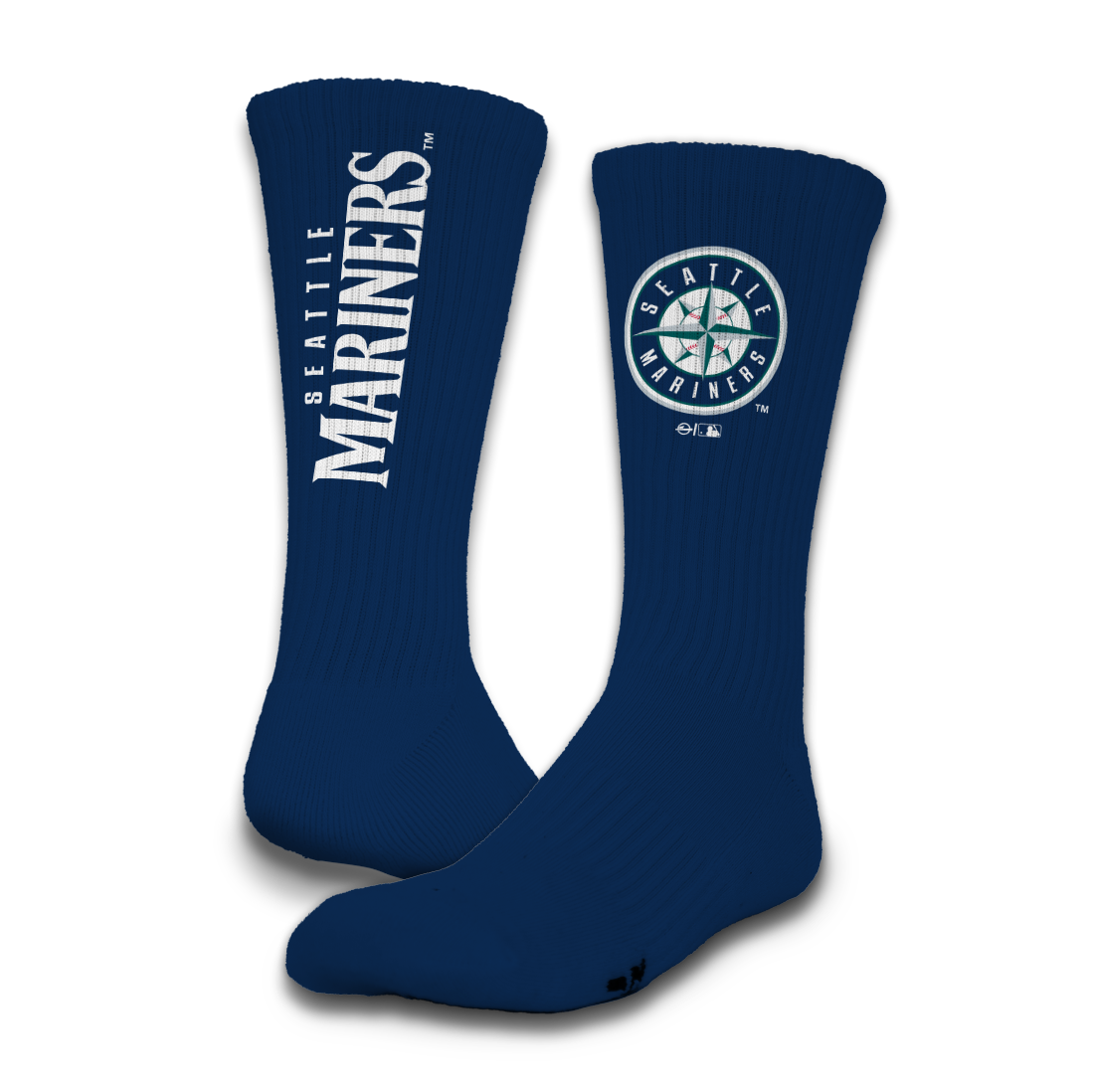 Seattle Mariners Primary 3 Pack Lifestyle Sock