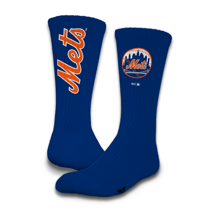 New York Mets Primary 3 Pack Lifestyle Sock