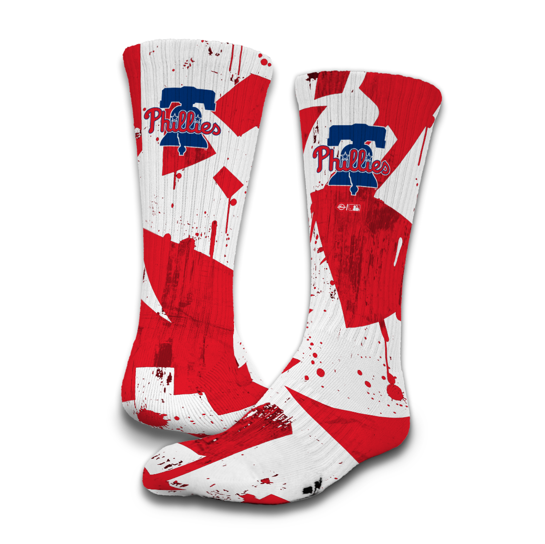 Philadelphia Phillies Grunge Socks
