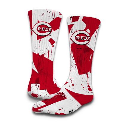 Cincinnati Reds Primary 3 Pack Lifestyle Sock