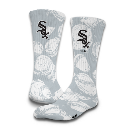 Chicago White Sox Primary 3 Pack Lifestyle Sock