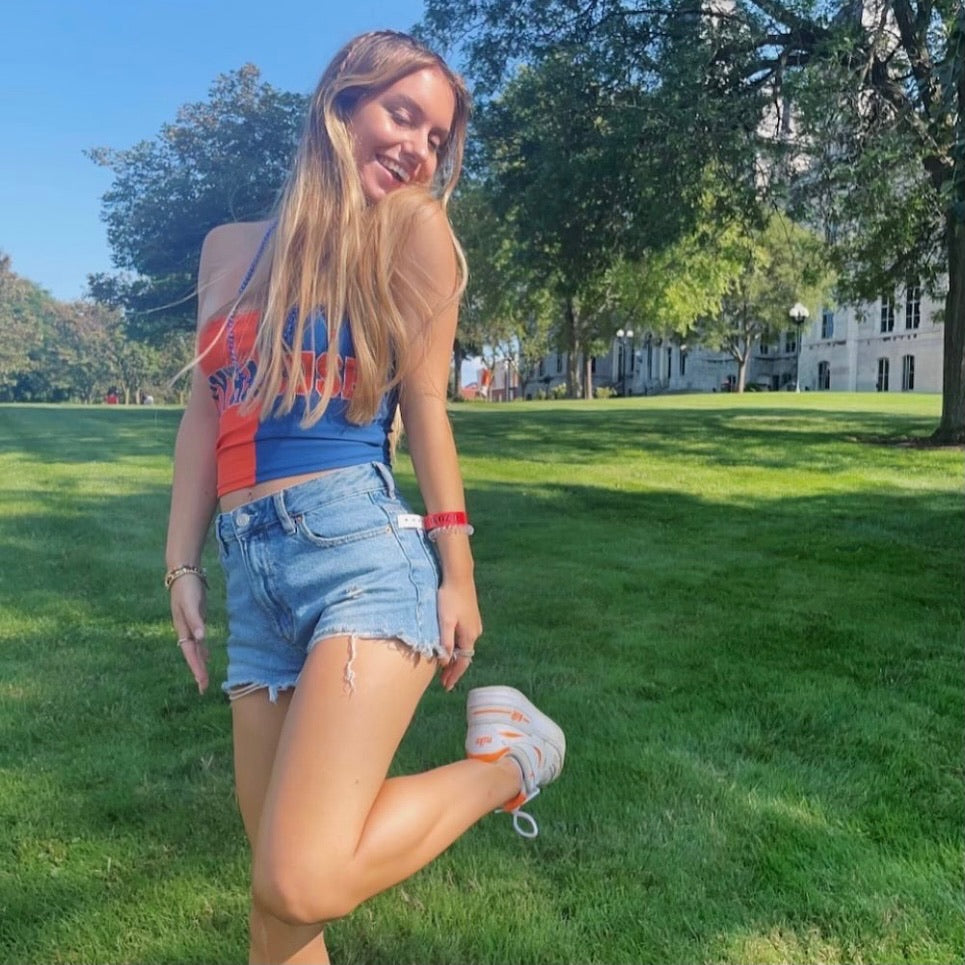 Syracuse Two Tone Tube Top