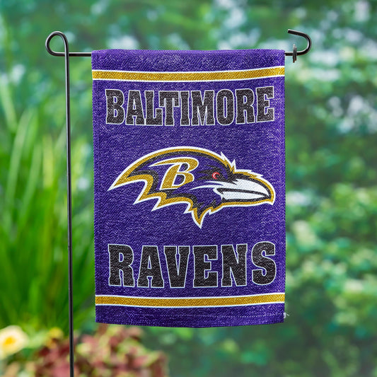 Embossed Suede Flag, GDN Size, Baltimore Ravens