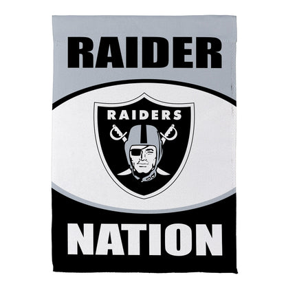 Las Vegas Raiders Suede Flag, GDN