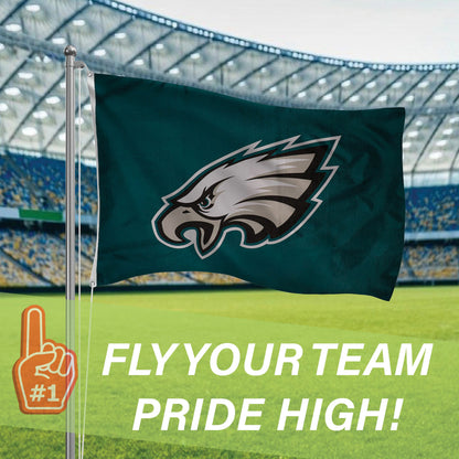 Philadelphia Eagles Single Sided Estate Flag with 2 Grommets, 3'x5'