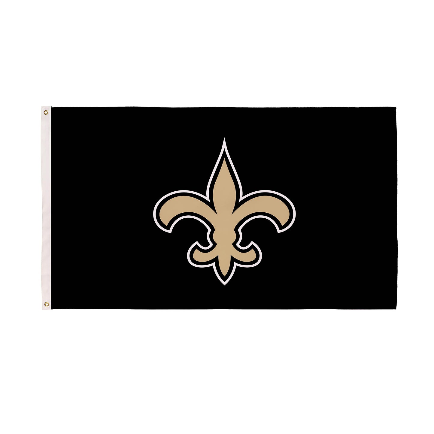 New Orleans Saints Single Sided Estate Flag with 2 Grommets, 3'x5'