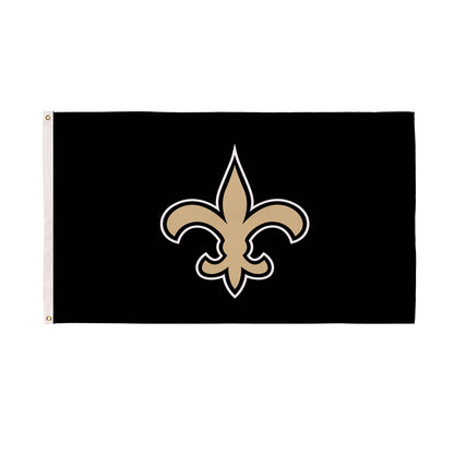 New Orleans Saints Single Sided Estate Flag with 2 Grommets, 3'x5'