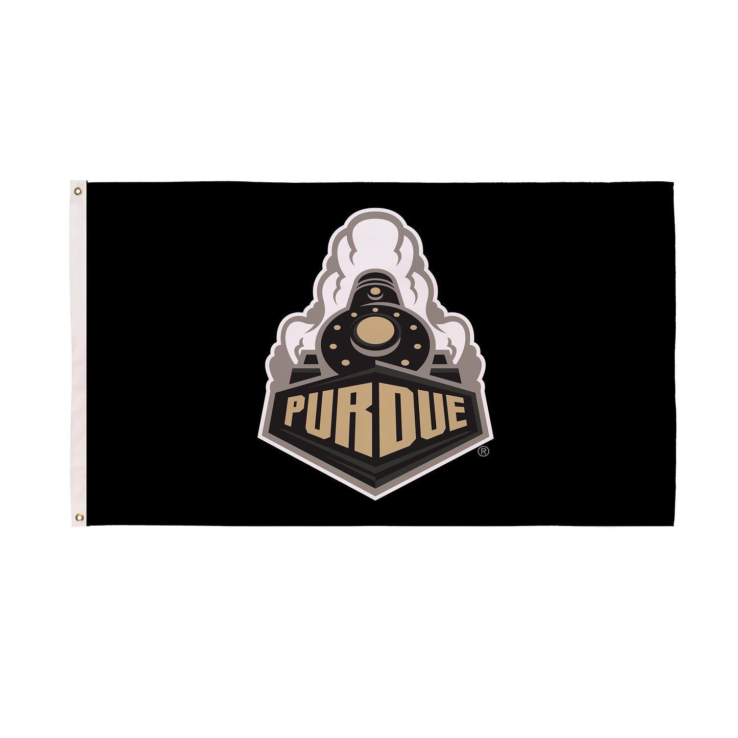 3'x5' Single Sided Flag w/ 2 Grommets, Purdue University