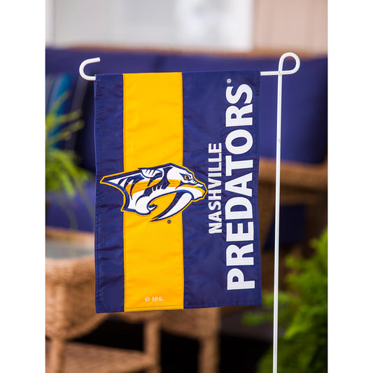Nashville Predators Embellished Garden Flag