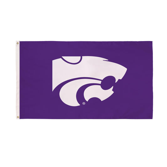 Kansas State University Single Sided Estate Flag with 2 Grommets, 3'x5'