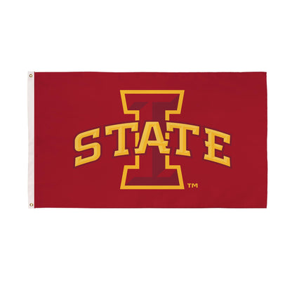 Iowa State University Single Sided Estate Flag with 2 Grommets, 3'x5'