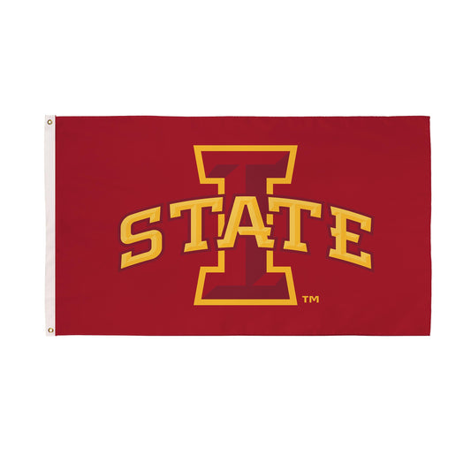 Iowa State University Single Sided Estate Flag with 2 Grommets, 3'x5'