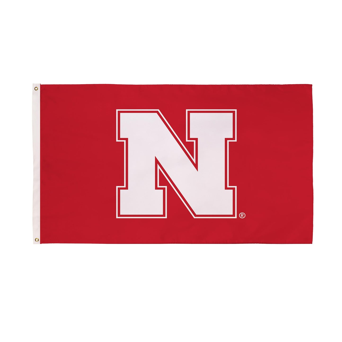 University of Nebraska Single Sided Estate Flag with 2 Grommets, 3'x5'