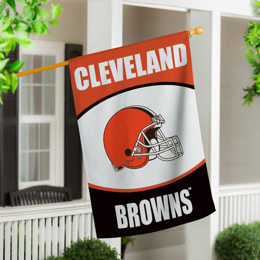 Cleveland Browns Suede Flag, House