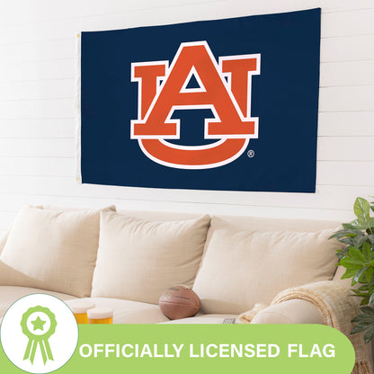 Auburn University Single Sided Flag w/ 2 Grommets, 3'x5'