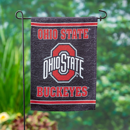 Embossed Suede Flag, GDN Size, Ohio State University