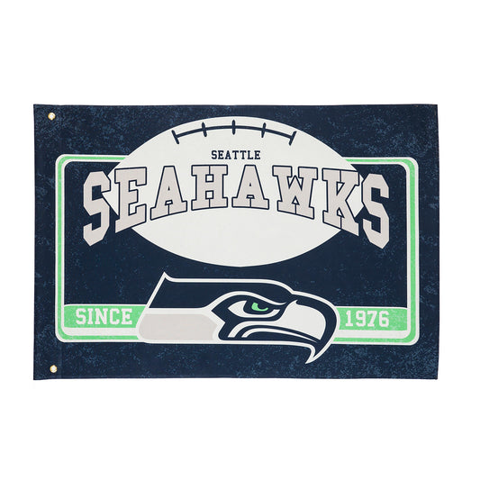 Seattle Seahawks, Linen Estate Flag