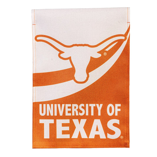 University of Texas Burlap Flag GDN Size