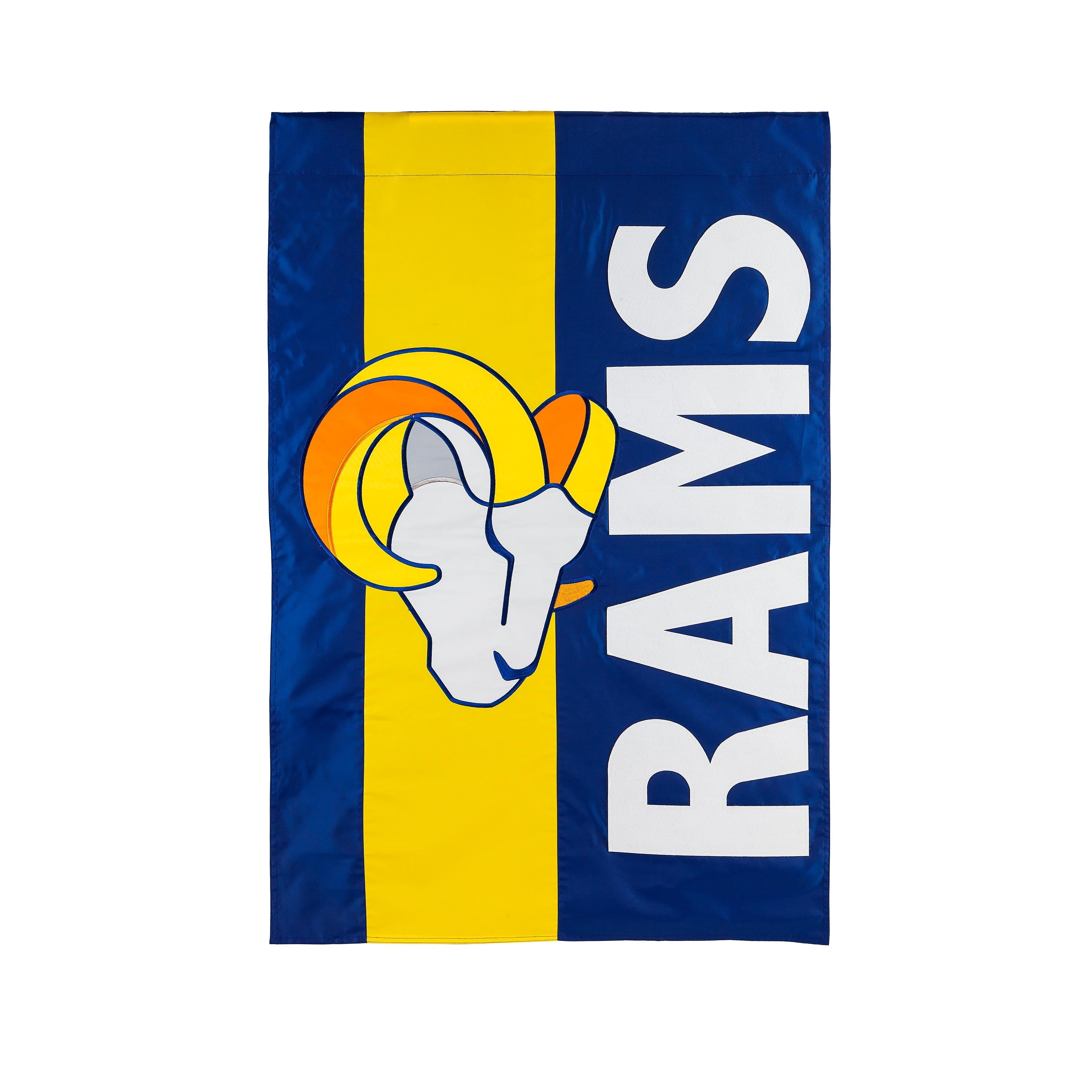 LA Rams Rams Applique Flag – Gametime Vintage