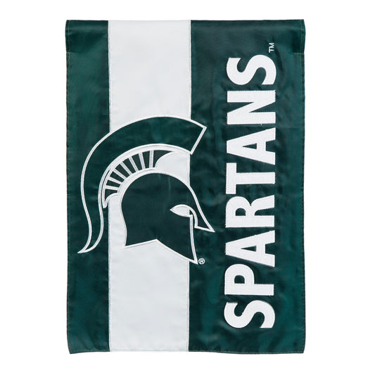 Michigan State University Embellished Garden Flag