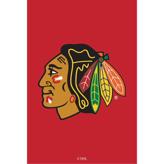 Applique Flag, Gar., Chicago Blackhawks