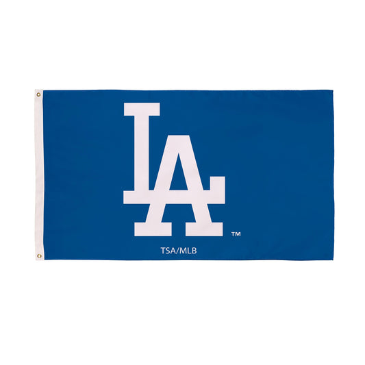 Los Angeles Dodgers Single Sided Flag w/ 2 Grommets, 3'x5'