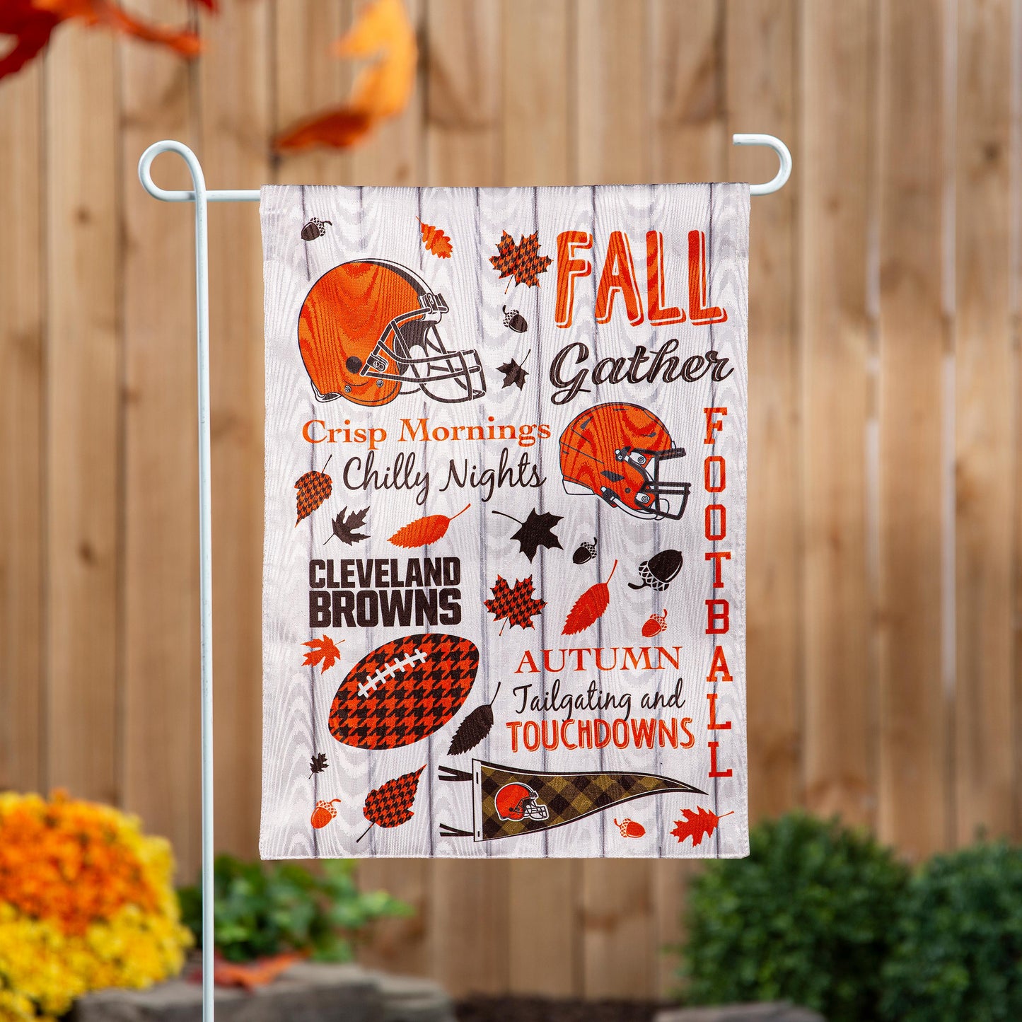 Cleveland Browns, Moire Flag, GDN, Fall Seasonal